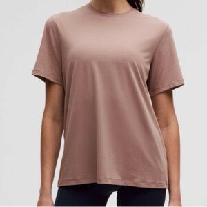 NWT Lululemon Jersey Training Short-Sleeve Shirt Twilight Rose Size 6